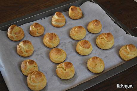 Choux citron meringués