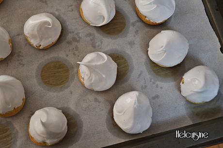 Choux citron meringués