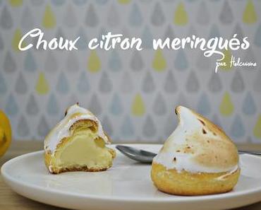 Choux citron meringués