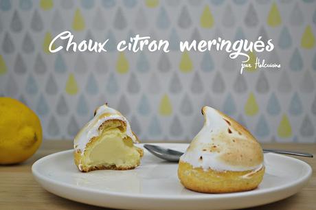 Choux citron meringués