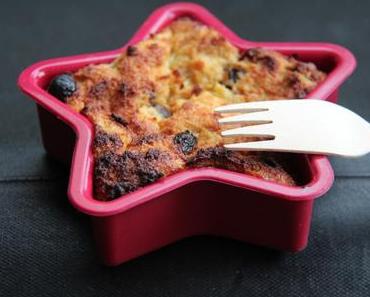 Pudding à l’orange et raisins secs