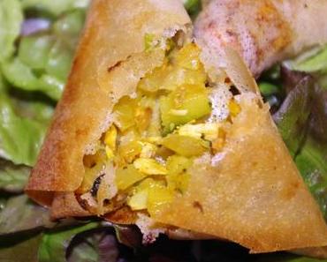 Samoussas de légumes (sans fritures)