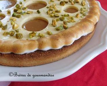 Tarte crémeuse caramel beurre salé et vanille