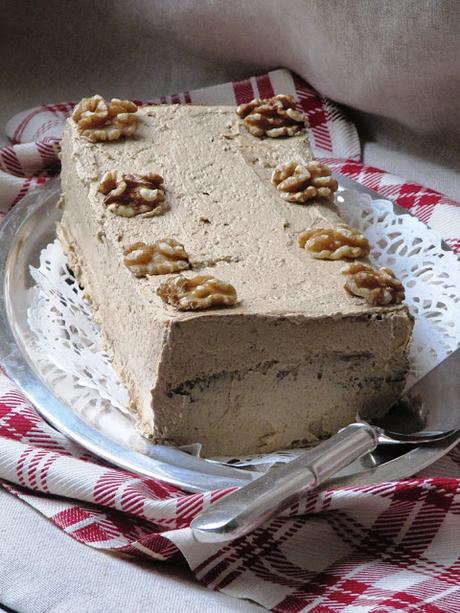 Gâteau aux noix et au café