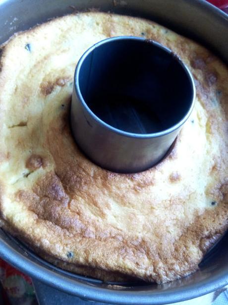 Gâteau à la ricotta, au citron et à la noix de coco pépites de chocolat