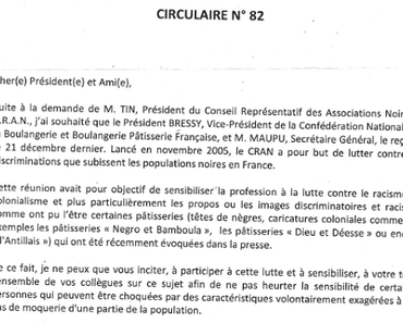 La confédération nationale de la boulangerie se mobilise contre les pâtisseries à connotations racistes