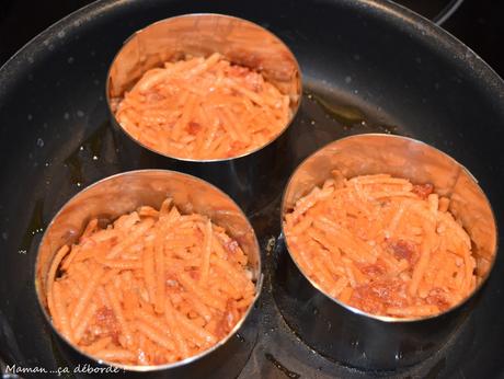 Galettes de papate douce au chorizo