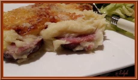 Parmentier aux saucisses de morteau