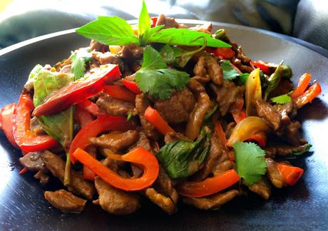 Boeuf Sauté au Basilic Thai Pad Gra Prow