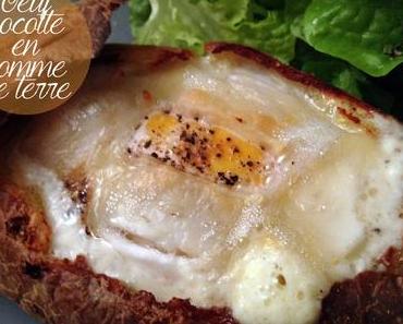 Oeuf cocotte en pomme de terre facile
