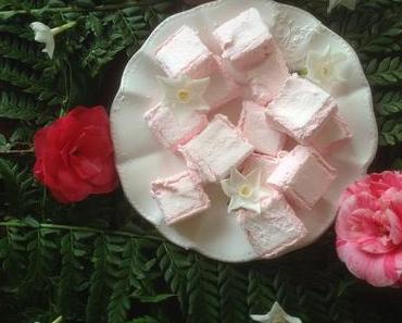 Guimauves à la Rose et Miel de Fleurs