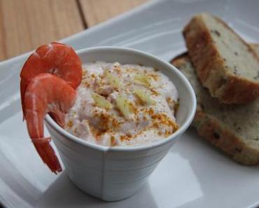 Rillettes légères aux crevettes