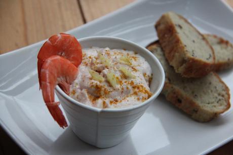 rillette légère aux crevettes