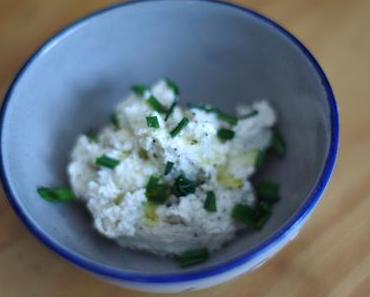 Ricotta végétale (et donc sans lactose)