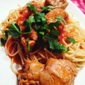 Sauté de veau Marengo