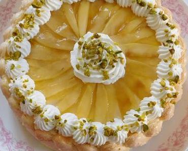 Charlotte vanille mangue {Recette CAP}
