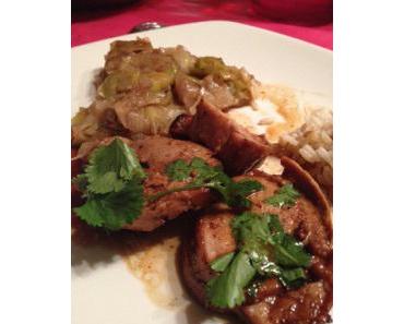 Filet mignon laqué au miel & à la vanille