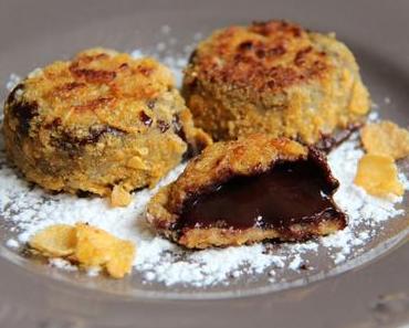 Nuggets chocolat coulant et corn flakes