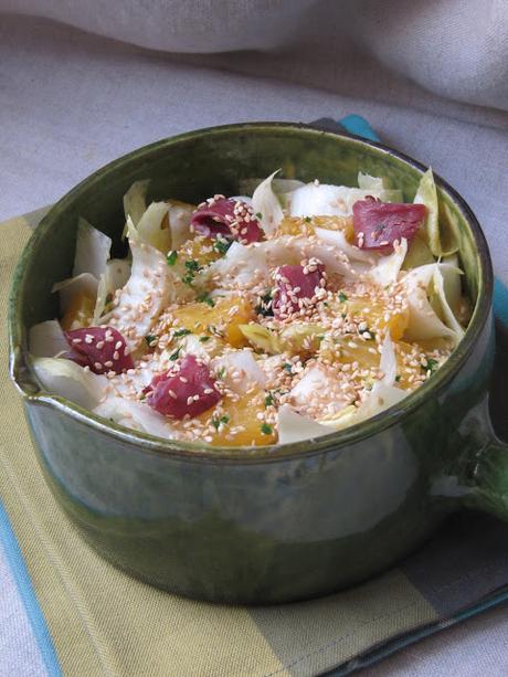 Salade d'endives à l'orange