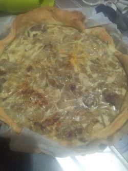 quiche chicon (endive) Maroilles