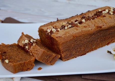 Cake fondant au chocolat praliné