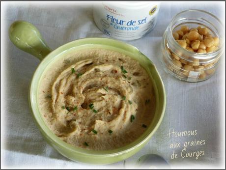 Bataille Food Houmous Crakers graines Tahini