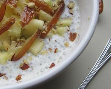 Pudding détox vanille et graines de Chia. [Bataille Food #32]