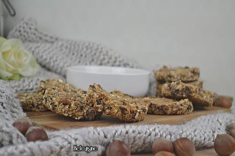 Galettes de flocons d'avoine et fruits secs