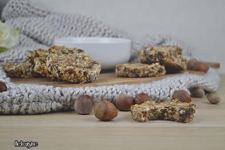 Galettes de flocons d'avoine et fruits secs