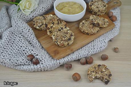 Galettes de flocons d'avoine et fruits secs