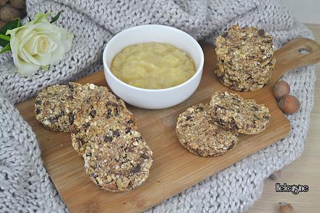 Galettes de flocons d'avoine et fruits secs