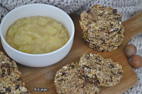 Galettes de flocons d'avoine et fruits secs