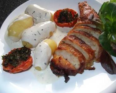 Cuisses de volailles de Licque à l'Ardechoise