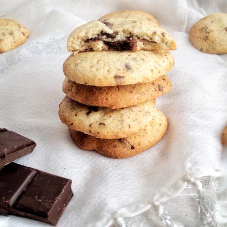 Cookies fourrés au Nuttela. 