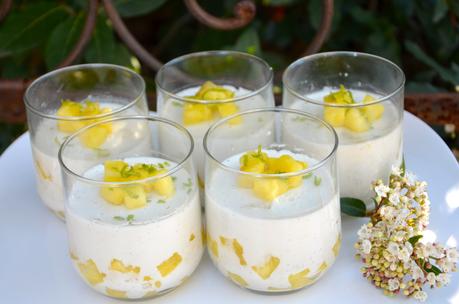 Blanc manger antillais coco/ananas