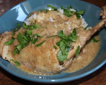FRICASSEE DE POULET AU VINAIGRE
