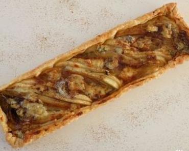 Tarte endives, poires et gorgonzola