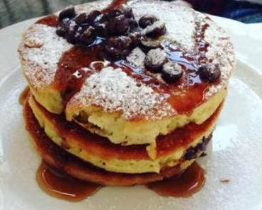 lundi, les recettes des amis #19, pancakes d’amour aux pépites de chocolat