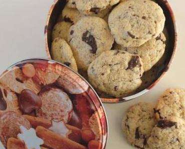 Cookies au beurre de coco et pépites de chocolat