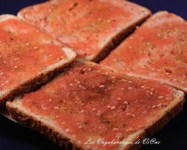 Tartines à la tomate