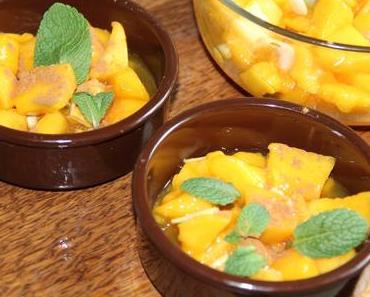 SALADE FRAICHE MANGUE ET CITRONNELLE