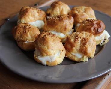 Petits choux apéritif au chèvre, Youtube, deux guignols en cuisine !