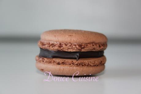 Macarons au chocolat 