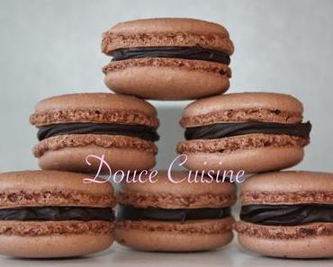 Macarons au chocolat