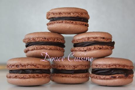 Macarons au chocolat 