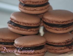 Macarons au chocolat 