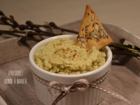 Crackers à la farine de pois chiches et cumin