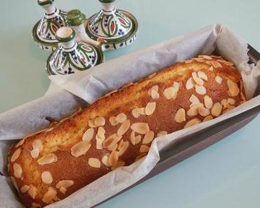 Cake aux amandes et au rhum