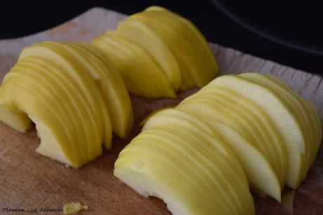 Gâteau aux pommeset à la vanille