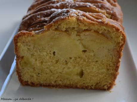 Cake aux pommes à la vanille